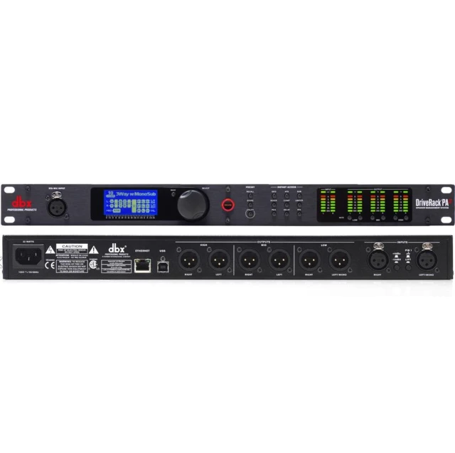 Ihos 6004D + DBX PA 2 + Rack