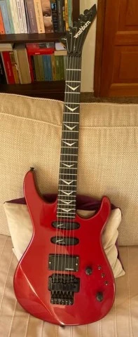 Vintage 1987 Washburn G-8V Superstrat – Metallic Red – (upgraded)