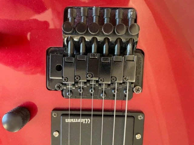 Vintage 1987 Washburn G-8V Superstrat – Metallic Red – (upgraded)