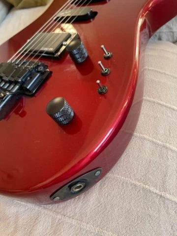 Vintage 1987 Washburn G-8V Superstrat – Metallic Red – (upgraded)