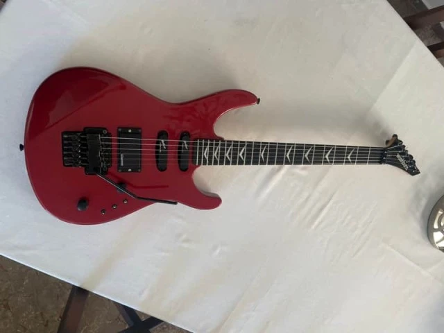 Vintage 1987 Washburn G-8V Superstrat – Metallic Red – (upgraded)