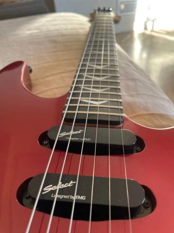 Vintage 1987 Washburn G-8V Superstrat – Metallic Red – (upgraded)