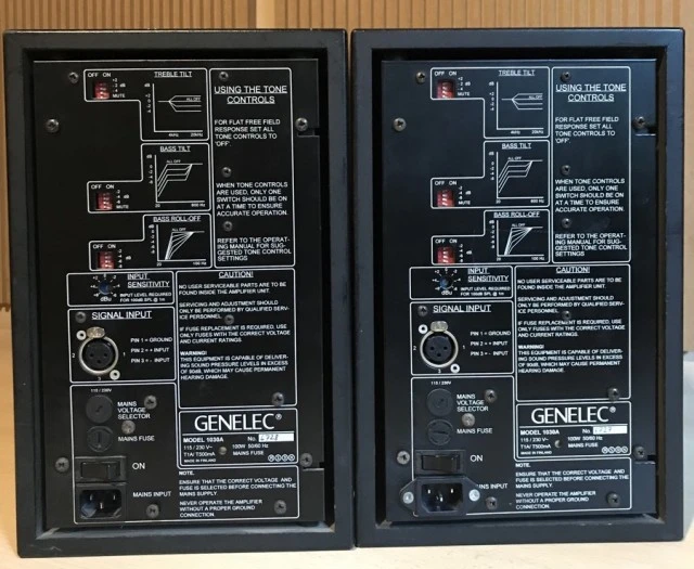 Genelec Model 1030A (Ενεργά Επαγγελματικά Ηχεία)