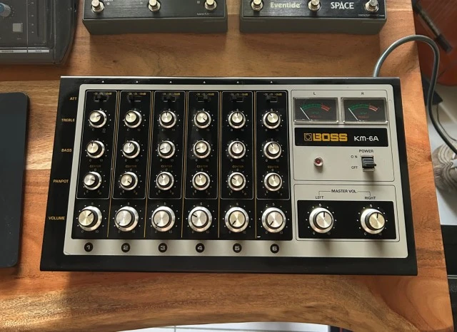 Boss km -6a vintage mixer