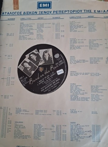 Paul McCartney &amp; Wings - Band On The Run