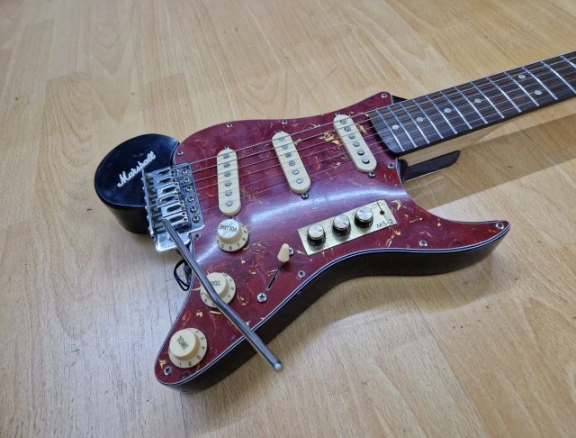 Squier travel guitar