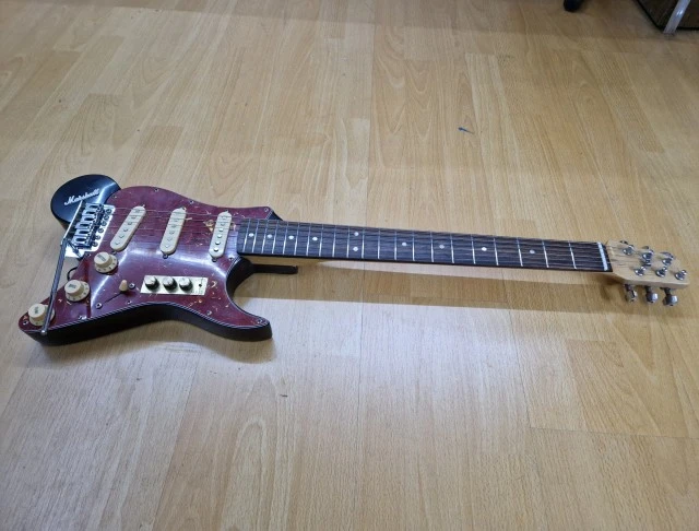 Squier travel guitar
