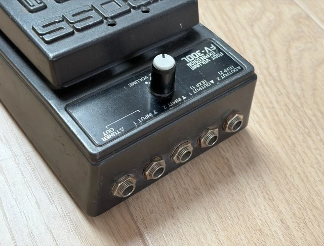 Boss FV-300L Stereo volume and expression pedal