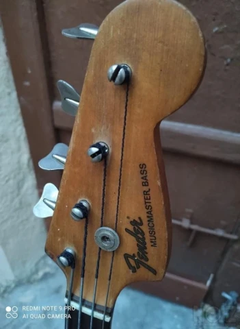 1972 Fender Musicmaster Shortscale Bass