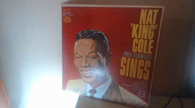 LP NAT KING COL PHIL FLOWERS SINGS