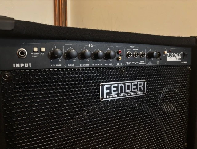 Fender Rumble 100w V1 ενισχυτής Μπάσου 