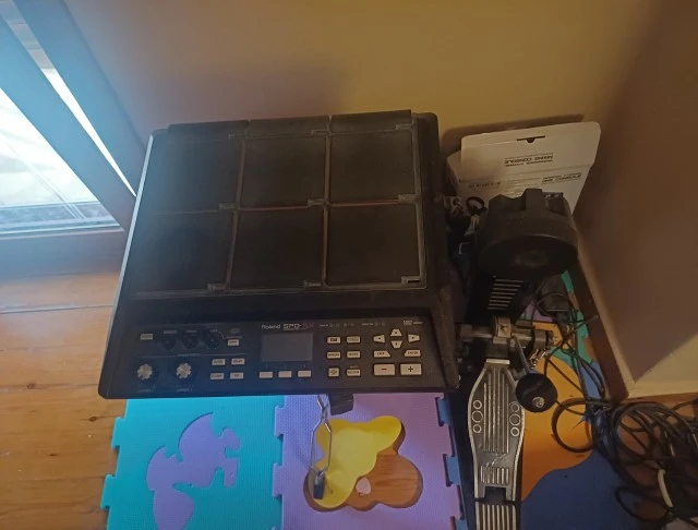 Roland spd sx and kick pad