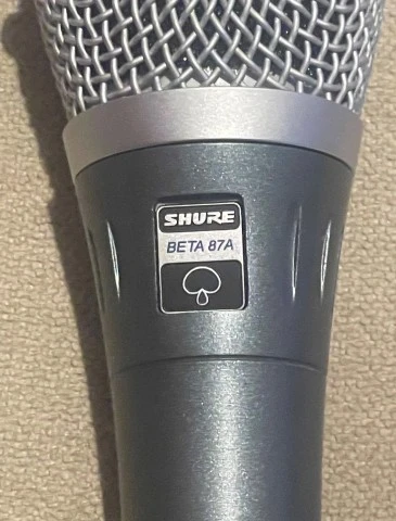 Shure Beta 87A επαγγελματικό πυκνωτικό μικρόφωνο φωνής 