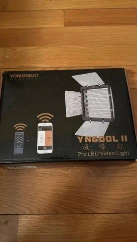 3 Yongnuo YN600L II Bi-Color 3200–5600K – Πλήρες Σετ 