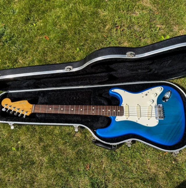 Fender Stratocaster Plus Deluxe 1993 Blueburst USA 3,5KG !RARE!