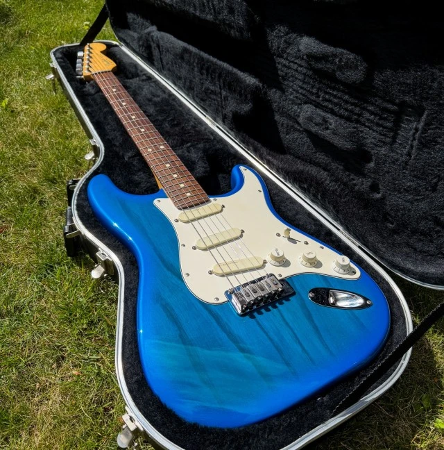 Fender Stratocaster Plus Deluxe 1993 Blueburst USA 3,5KG !RARE!