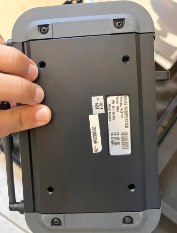 το shure beta μικροφωνο sm58, pgx2 με πομπο pgx4