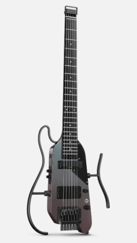 Donner HUSH-X PRO Electric, Smart Travel Guitar, Headless, built-in fx, tuner