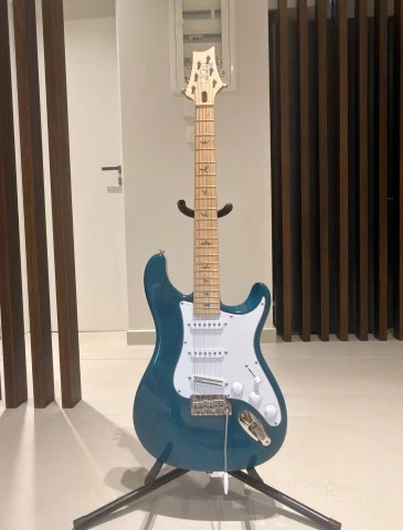 PRS SE Silver Sky - Nylon Blue