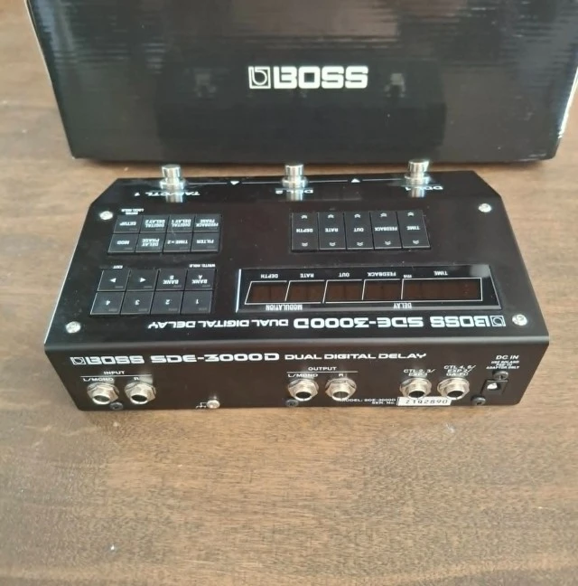 Boss SDE3000D dual delay
