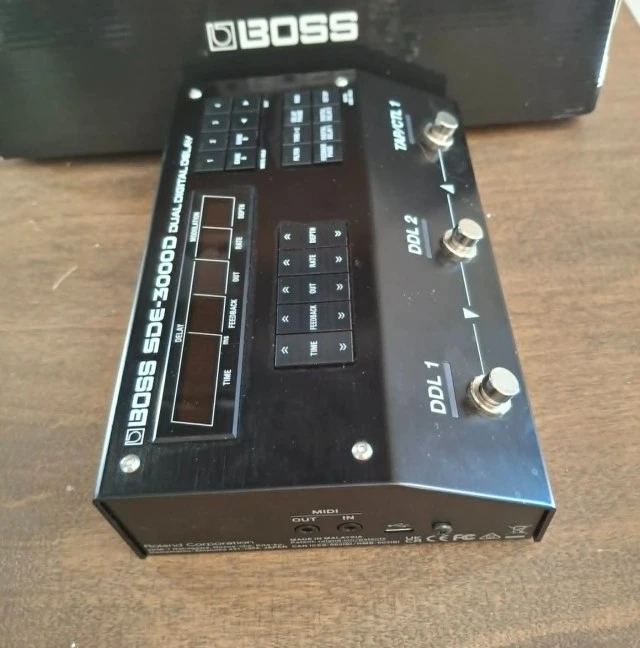 Boss SDE3000D dual delay