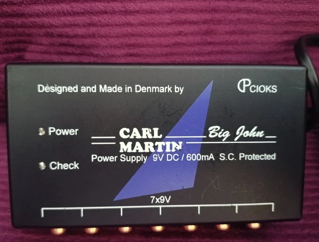 Carl Martin Big John Power Supply