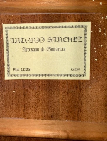 Antonio Sanchez 1008 - Made in Spain