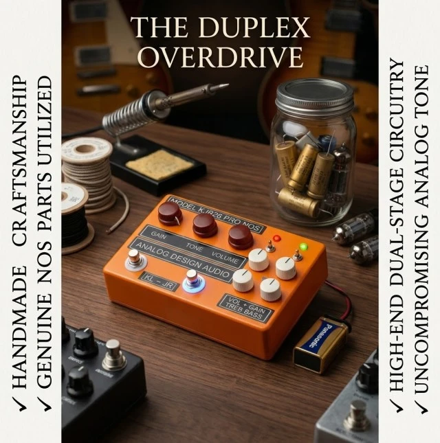 Dublex Pedal Based on Klon and Jan Ray