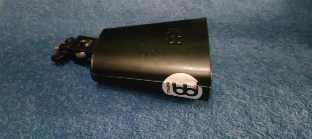 Meinl 5 14 Black Finish Cowbell, Cha Cha Cowbell