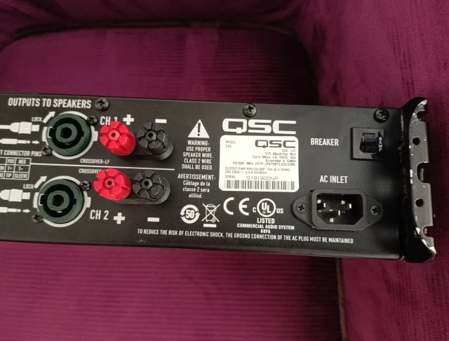 QSC GX5 POWER AMP
