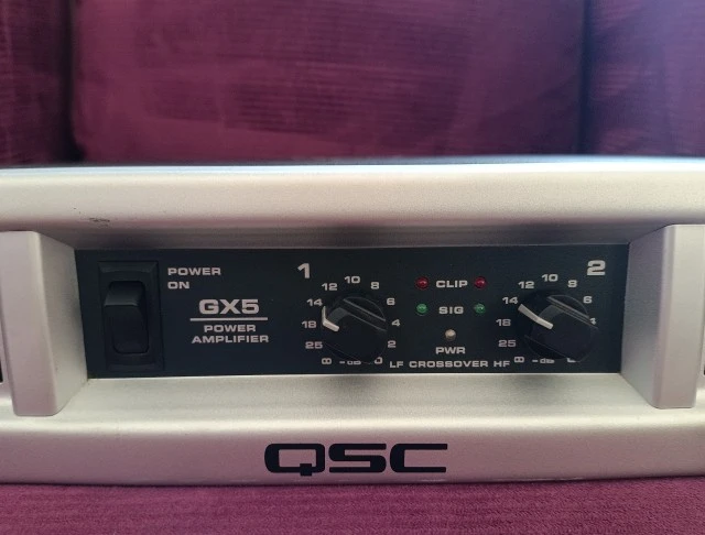 QSC GX5 POWER AMP