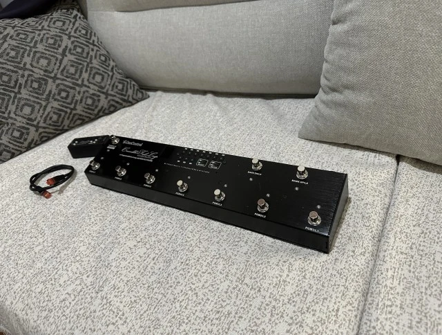 Midi controller/Pedals looper Crocodile Tail Loop OC10 + Croc Eye Excellent Cond