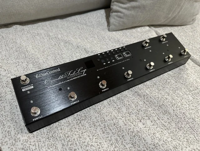 Midi controller/Pedals looper Crocodile Tail Loop OC10 + Croc Eye Excellent Cond