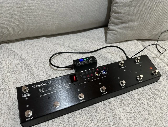Midi controller/Pedals looper Crocodile Tail Loop OC10 + Croc Eye Excellent Cond