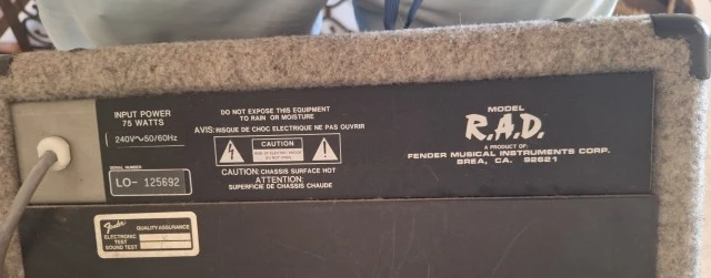 Fender RAD 20W 