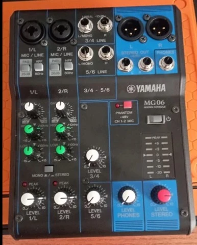 Yamaha MG06 6-κάναλος μίκτης ήχου