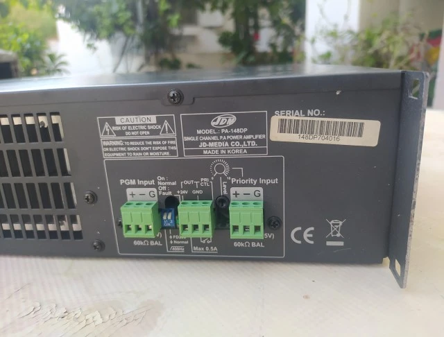 Τελικός ενισχυτής 100v / 480w