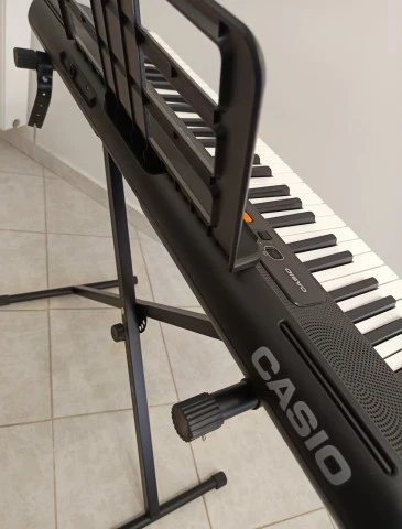 Αρμόνιο Casio Casiotone CT-S100 + Τροφοδοτικό + Βάση
