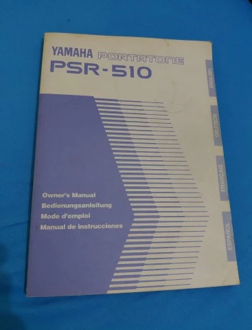 Yamaha PSR-510 (Mint / Σαν Καινούργιο) + Manual + 3 Βιβλία Εκμάθησης