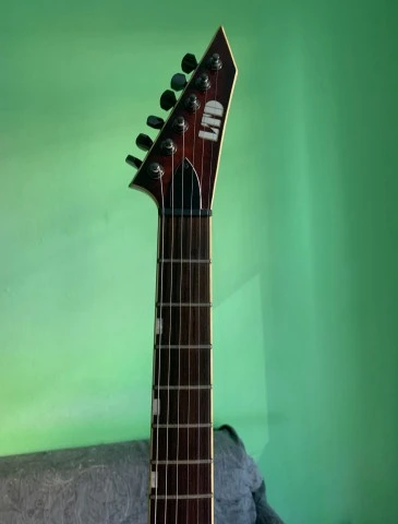 ESP LTD MH-250NT Neck-Thru Dark Brown Sunburst + θήκη