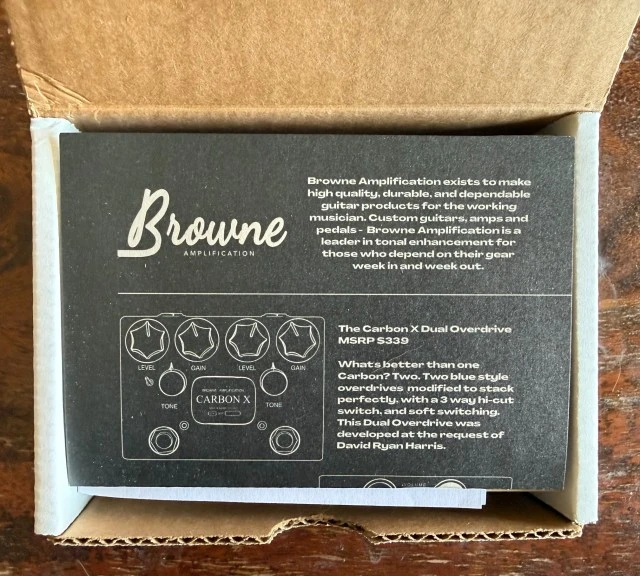 Browne Amplification Protein Dual Overdrive V4 White