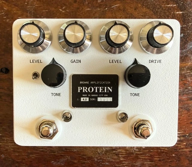 Browne Amplification Protein Dual Overdrive V4 White