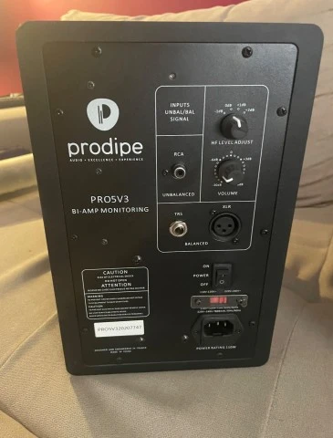 Prodipe PRO 5 V3 – Ζευγάρι Studio Monitors 5.25” / 75W