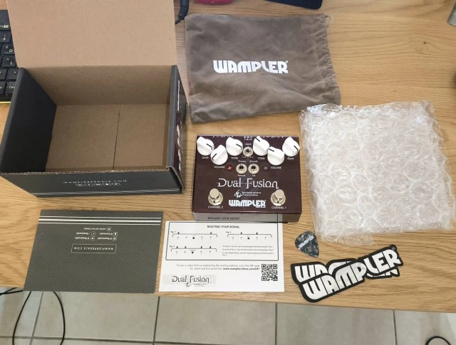 Wampler dual fusion ολοκαινουριο