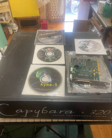 CAPYBARA 320 SAMPLER KYMA SOUND LEGENDARY