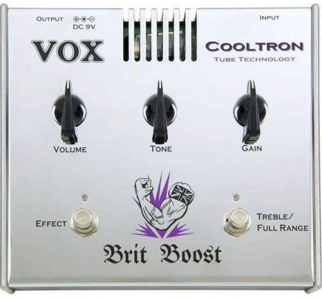 Vox Brit boost overdrive+ treble booster