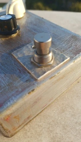 Blue Pedals "Crash n' Go" Fuzz - Prototype #1 (Handwire
