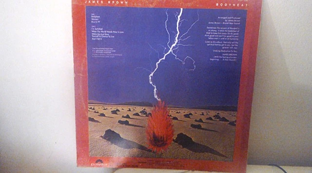 JAMES BROWN Body Heat 1975 LP βινύλιο σαν καινούργιο
