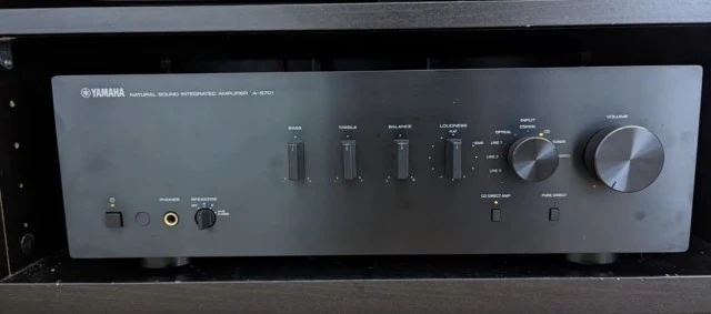 Yamaha A-S701 Integrated Hi-Fi Amplifier Stereo 160W/4Ω 100W/8Ω Blac
