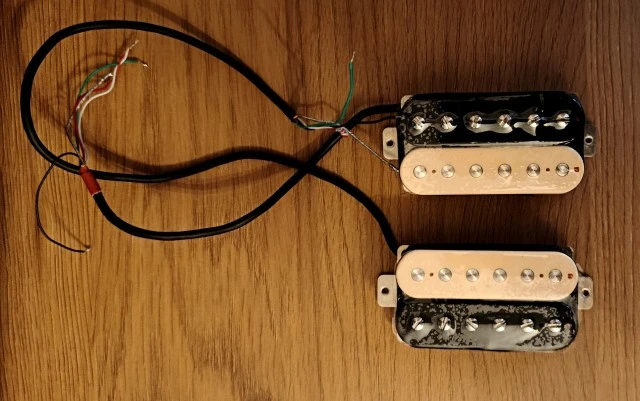 Artec HBA115 Alnico 5 humbucker zebra set